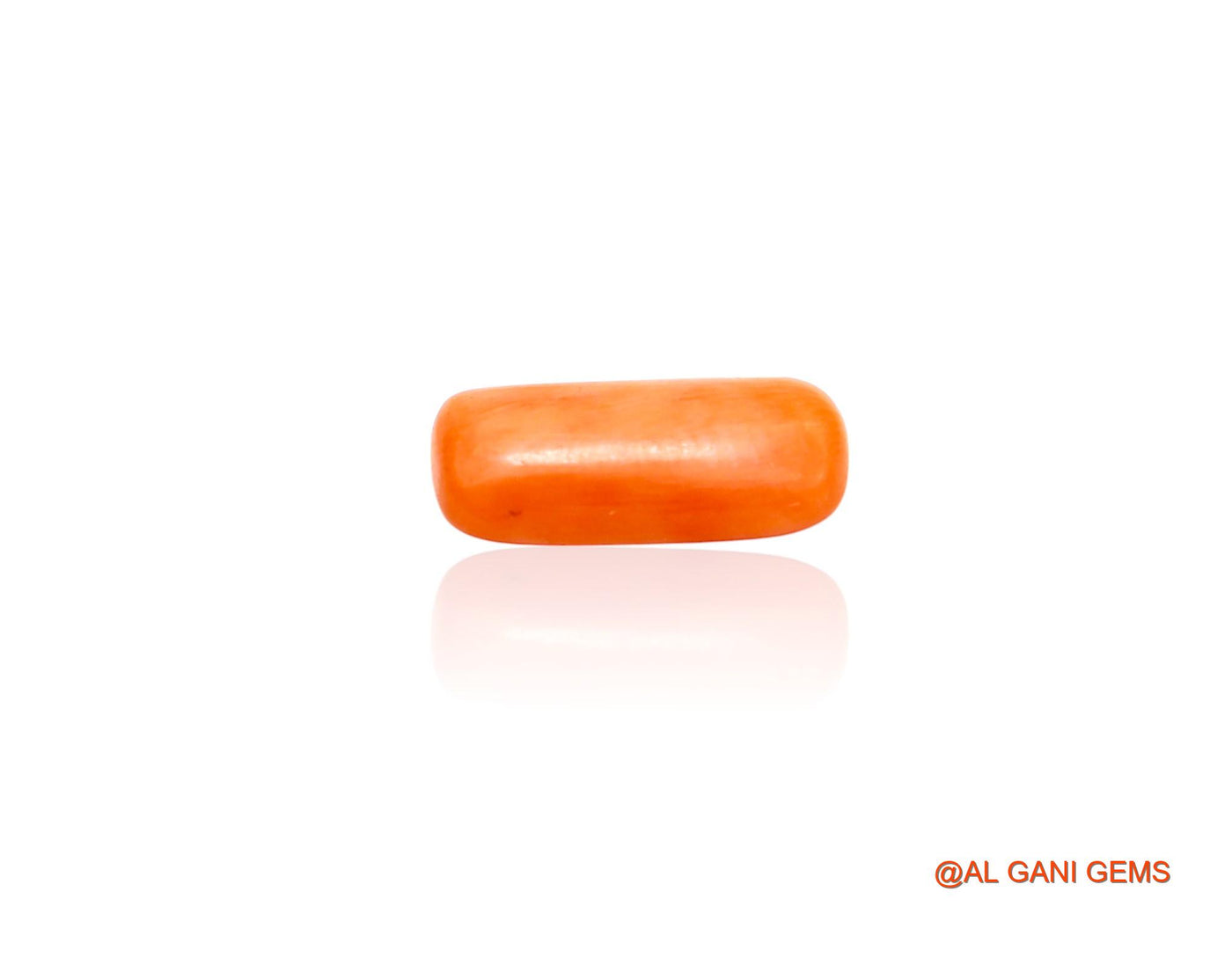 2.00 Cts Natural Taiwan Coral Loose Gemstone Oval Cabochon 14x6x3 mm C-297