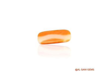 2.00 Cts Natural Taiwan Coral Loose Gemstone Oval Cabochon 14x6x3 mm C-297