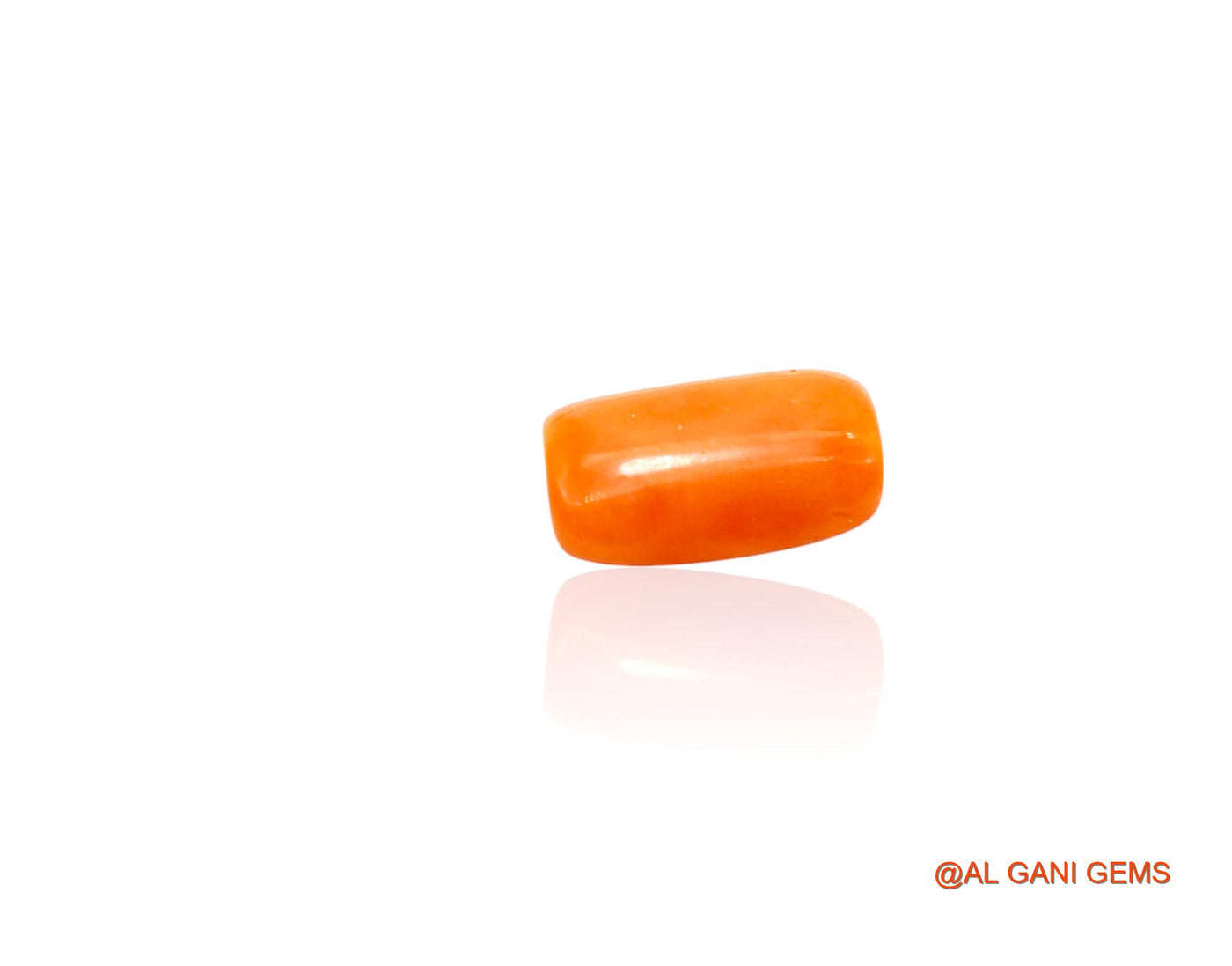 2.00 Cts Natural Taiwan Coral Loose Gemstone Oval Cabochon 11x7x3 mm C-325