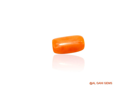 2.00 Cts Natural Taiwan Coral Loose Gemstone Oval Cabochon 11x7x3 mm C-325