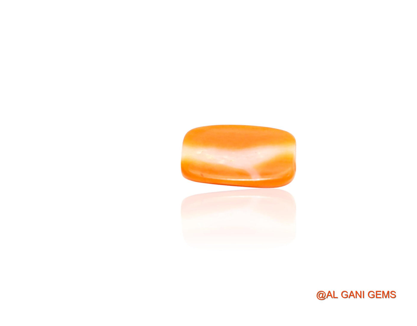 2.00 Cts Natural Taiwan Coral Loose Gemstone Oval Cabochon 11x7x3 mm C-325