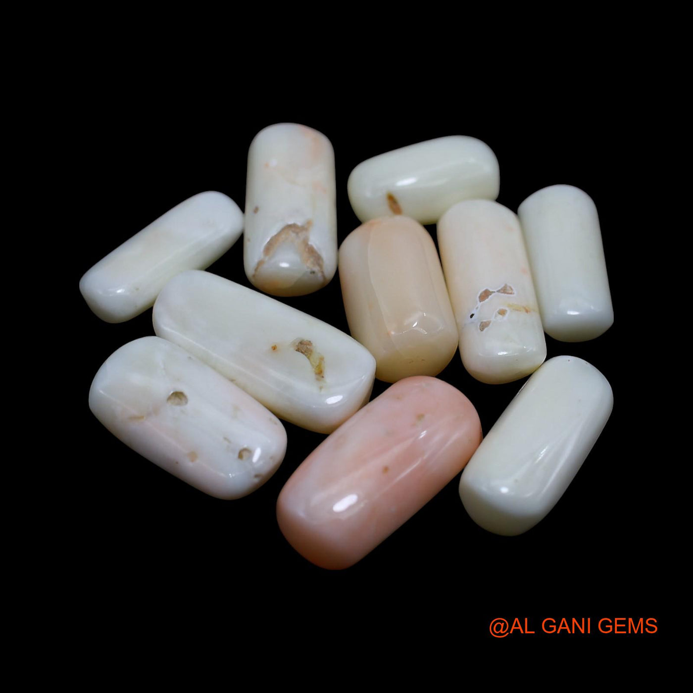 38.00 Cts Natural Italy Coral Tube Cabochon 10 Pcs Wholesale Lot Loose Gemstone For Jewelry 6X10X5 TO 7X16X4 MM C-414