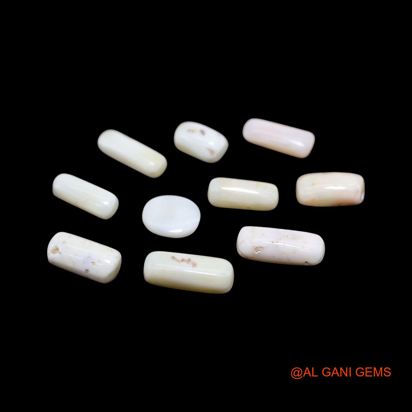 37.00 Cts Natural Italy Coral Tube Cabochon 10 Pcs Wholesale Lot Loose Gemstone For Jewelry 6X10X5 TO 6X16X5 MM C-418