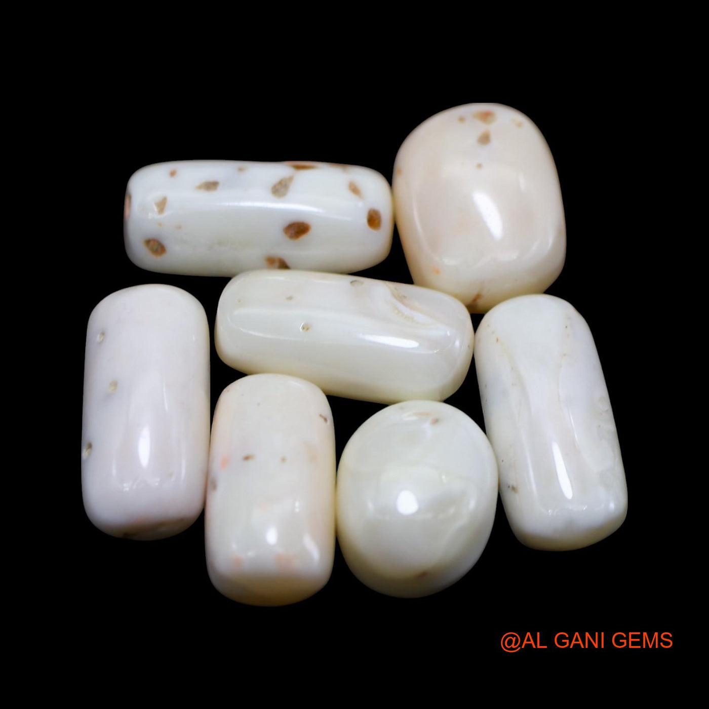 7 Pcs Wholesale Lot Natural Coral Gemstone 39.00 Cts Loose Tube Cabochon From Italy 7X14X5 TO 7X16X5 MM C-425