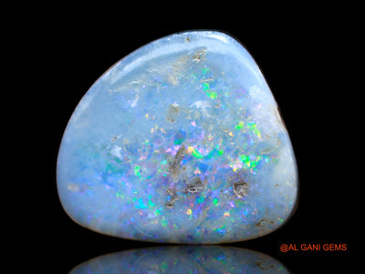 13.00 Cts Unheated Australian Doublet Opal Loose Gemstone Fancy Cabochon Lab-Created 17x15x5 mm D-109