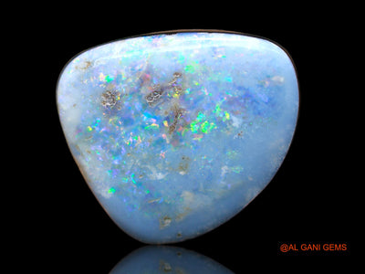 13.00 Cts Unheated Australian Doublet Opal Loose Gemstone Fancy Cabochon Lab-Created 17x15x5 mm D-109