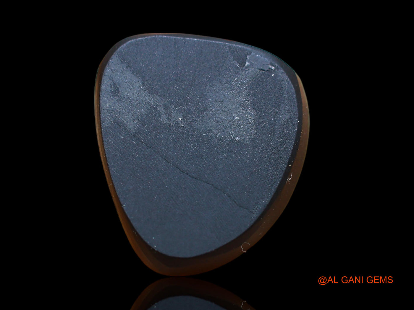 13.00 Cts Unheated Australian Doublet Opal Loose Gemstone Fancy Cabochon Lab-Created 17x15x5 mm D-109