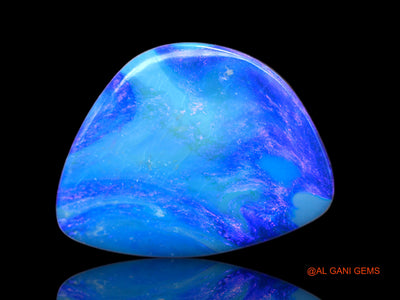 19.00 Cts Lab-Created Australian Doublet Opal Loose Gemstone Fancy Cabochon 21x16x5 mm D-110