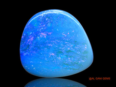 Lab-Created Doublet Opal Gemstone 16.00 Cts Loose Fancy Cabochon From Australia 19x17x4 mm D-112