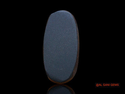 Lab-Created Untreated Doublet Opal Loose Gemstone Oval Cabochon From Australia 17.00 Cts 23x12x5 mm D-113