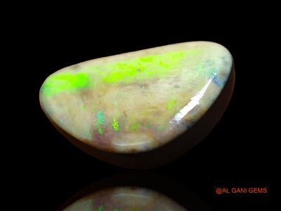 12.00 Cts Lab-Created Australian Doublet Opal Loose Gemstone Fancy Cabochon 19x11x5 mm D-114