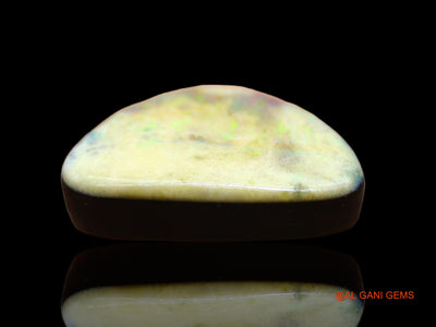 12.00 Cts Lab-Created Australian Doublet Opal Loose Gemstone Fancy Cabochon 19x11x5 mm D-114