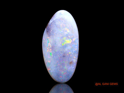 11.00 Cts Unheated Australian Doublet Opal Loose Gemstone Fancy Cabochon Lab-Created 23x11x5 mm D-117