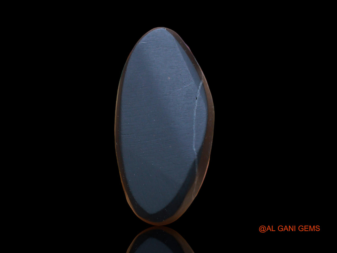 11.00 Cts Unheated Australian Doublet Opal Loose Gemstone Fancy Cabochon Lab-Created 23x11x5 mm D-117