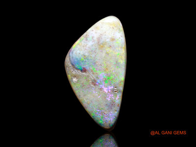 8.00 Cts Lab-Created Australian Doublet Opal Loose Gemstone Fancy Cabochon 19x10x5 mm D-120