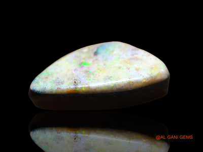 8.00 Cts Lab-Created Australian Doublet Opal Loose Gemstone Fancy Cabochon 19x10x5 mm D-120