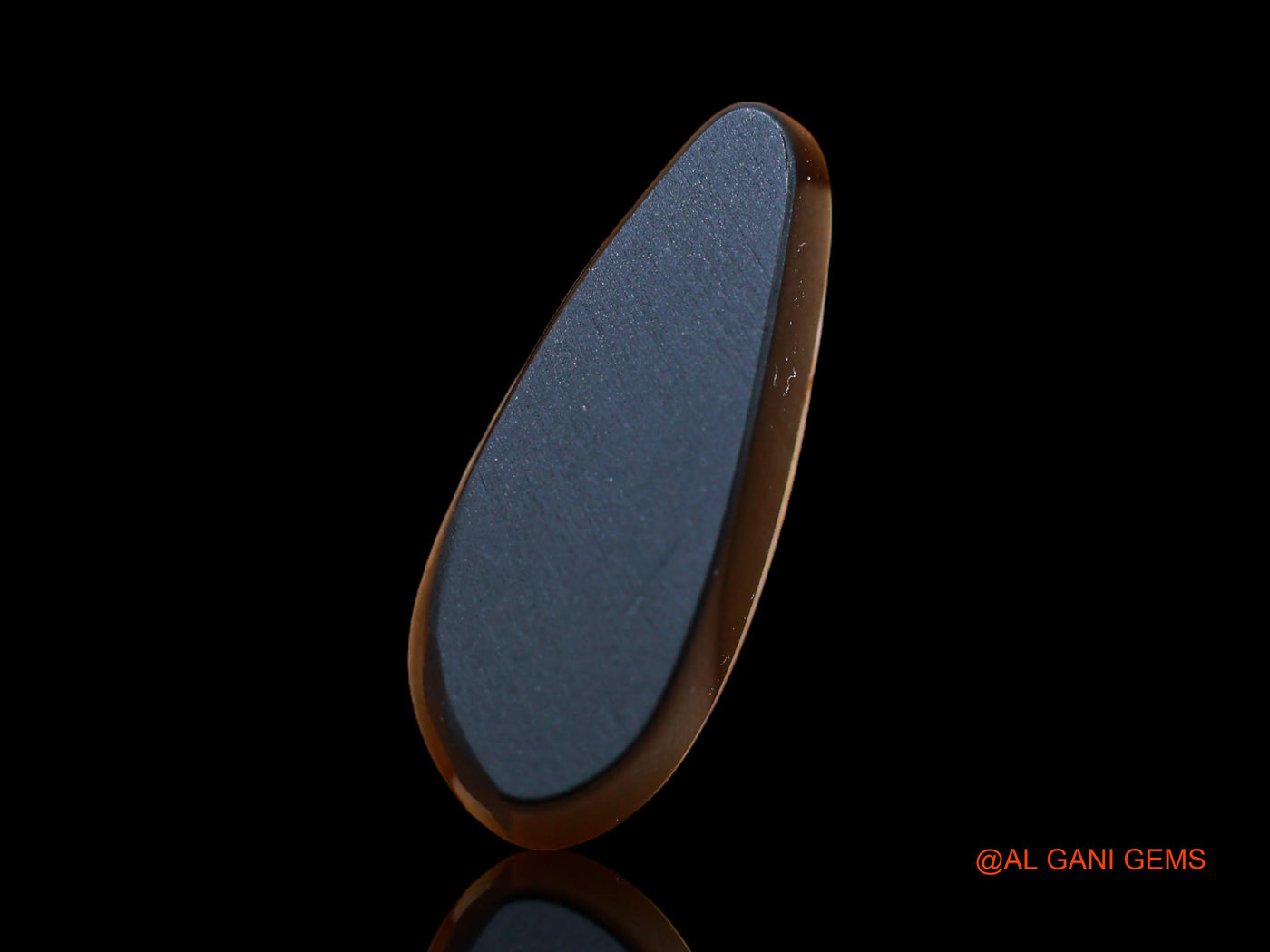 Lab-Created Untreated Doublet Opal Loose Gemstone Fancy Cabochon From Australia 9.00 Cts 23x9x4 mm D-121