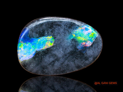 10.00 Cts Lab-Created Australian Doublet Opal Loose Gemstone Fancy Cabochon 18x12x4 mm D-123