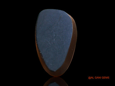 Lab-Created Untreated Doublet Opal Loose Gemstone Fancy Cabochon From Australia 7.00 Cts 16x10x4 mm D-131