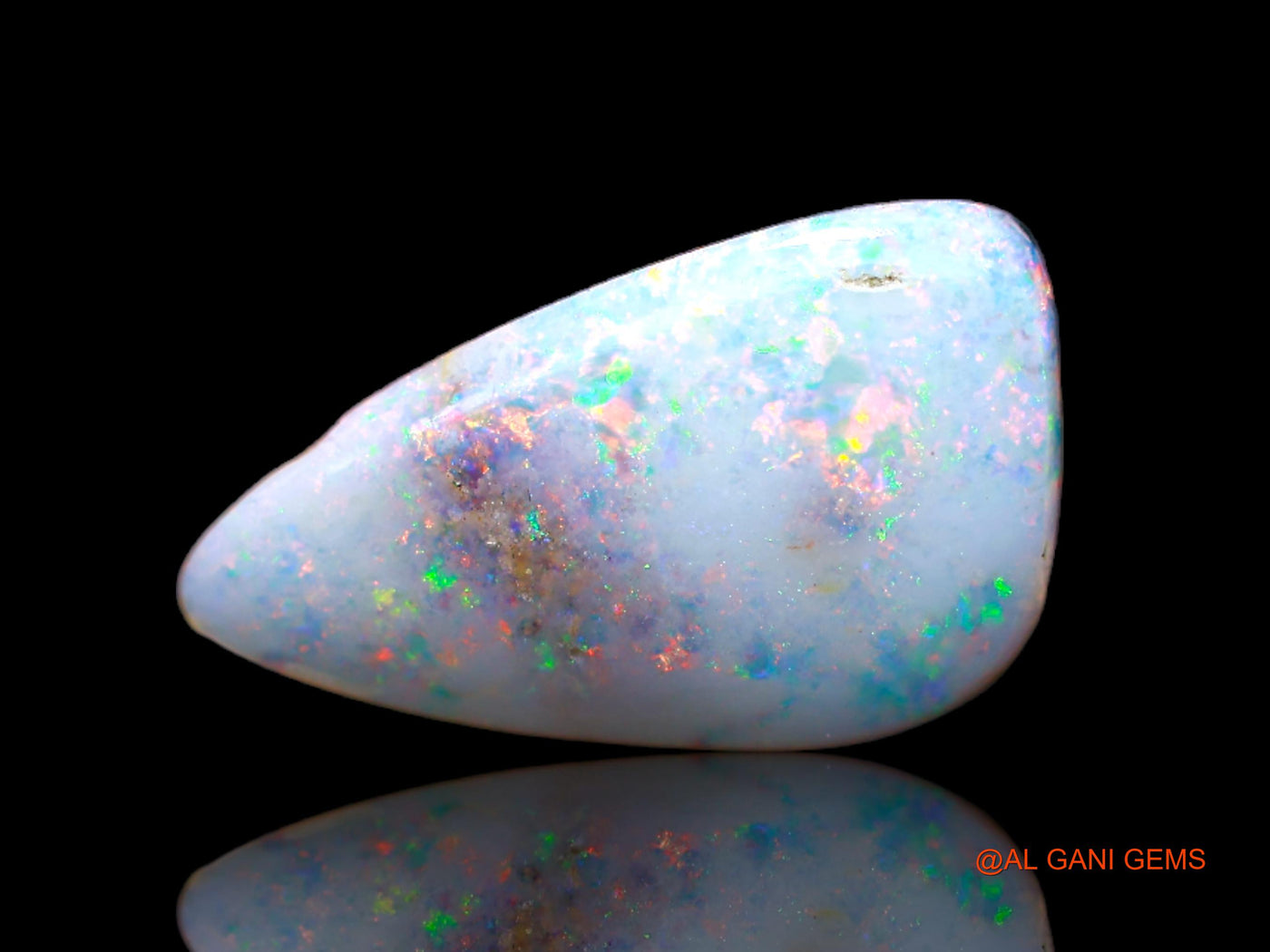 Lab-Created Doublet Opal Gemstone 6.00 Cts Loose Fancy Cabochon From Australia 16x9x5 mm D-132