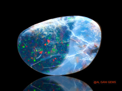 Lab-Created Doublet Opal Gemstone 7.00 Cts Loose Fancy Cabochon From Australia 16x10x4 mm D-136