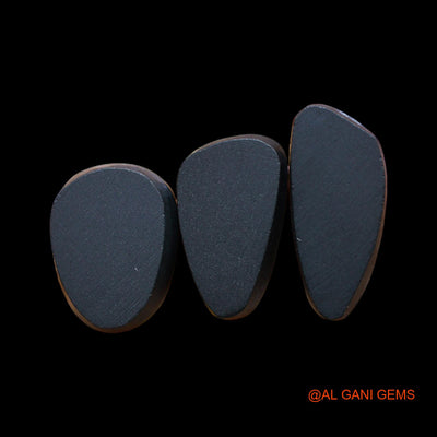 Lab-Created Doublet Opal Loose Gemstone Mix Cabochon From Australia 3 Pcs 22.00 Cts 9X19X4 mm TO 10X17X4 mm D-139