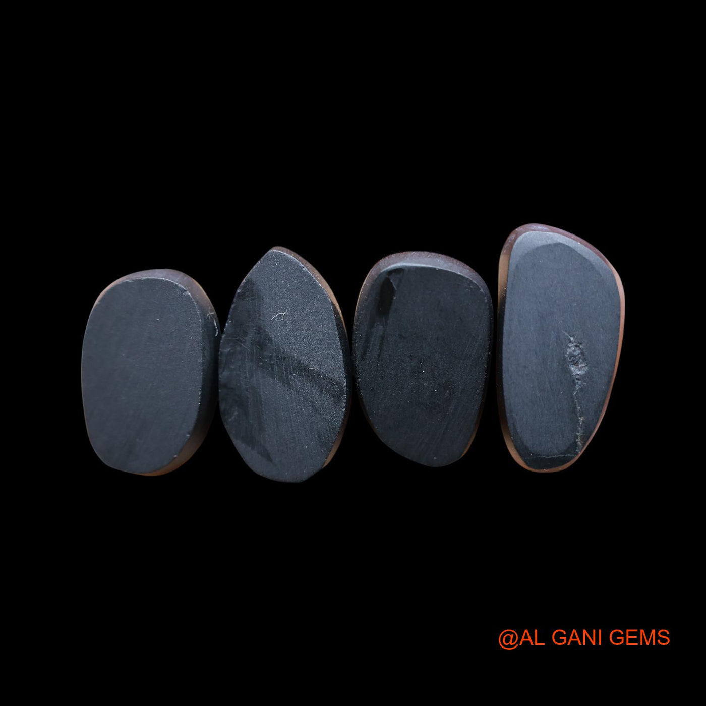 4 Pcs 38.00 Cts Lab-Created Australian Doublet Opal Loose Gemstone Mix Cabochon 12X17X4 mm TO 10X20X4 mm D-140