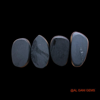 4 Pcs 38.00 Cts Lab-Created Australian Doublet Opal Loose Gemstone Mix Cabochon 12X17X4 mm TO 10X20X4 mm D-140