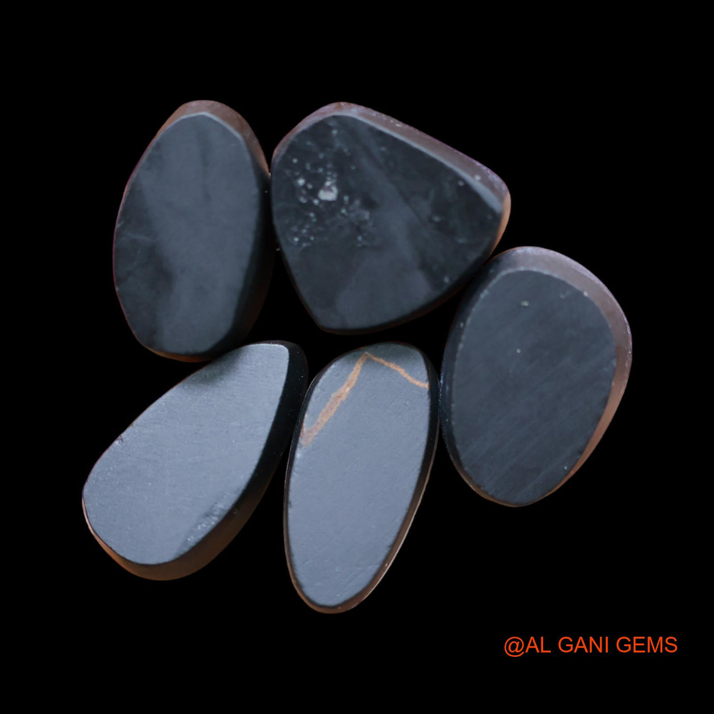29.00 Cts Lab-Created Doublet Opal Mix Cabochon 5 Pcs Wholesale Lot Loose Gemstone 8X15X4 mm TO 11X13X4 mm D-141