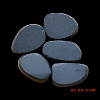 5 Pcs 23.00 Cts Lab-Created Doublet Opal Loose Gemstone Mix Cabochon Wholesale Lot 10X12X3 mm TO 9X13X4 mm D-148
