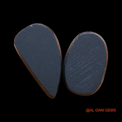 Lab-Created Doublet Opal Loose Gemstone Mix Cabochon From Australia 2 Pcs 19.00 Cts 12X17X4 mm TO 11X20X4 mm D-154