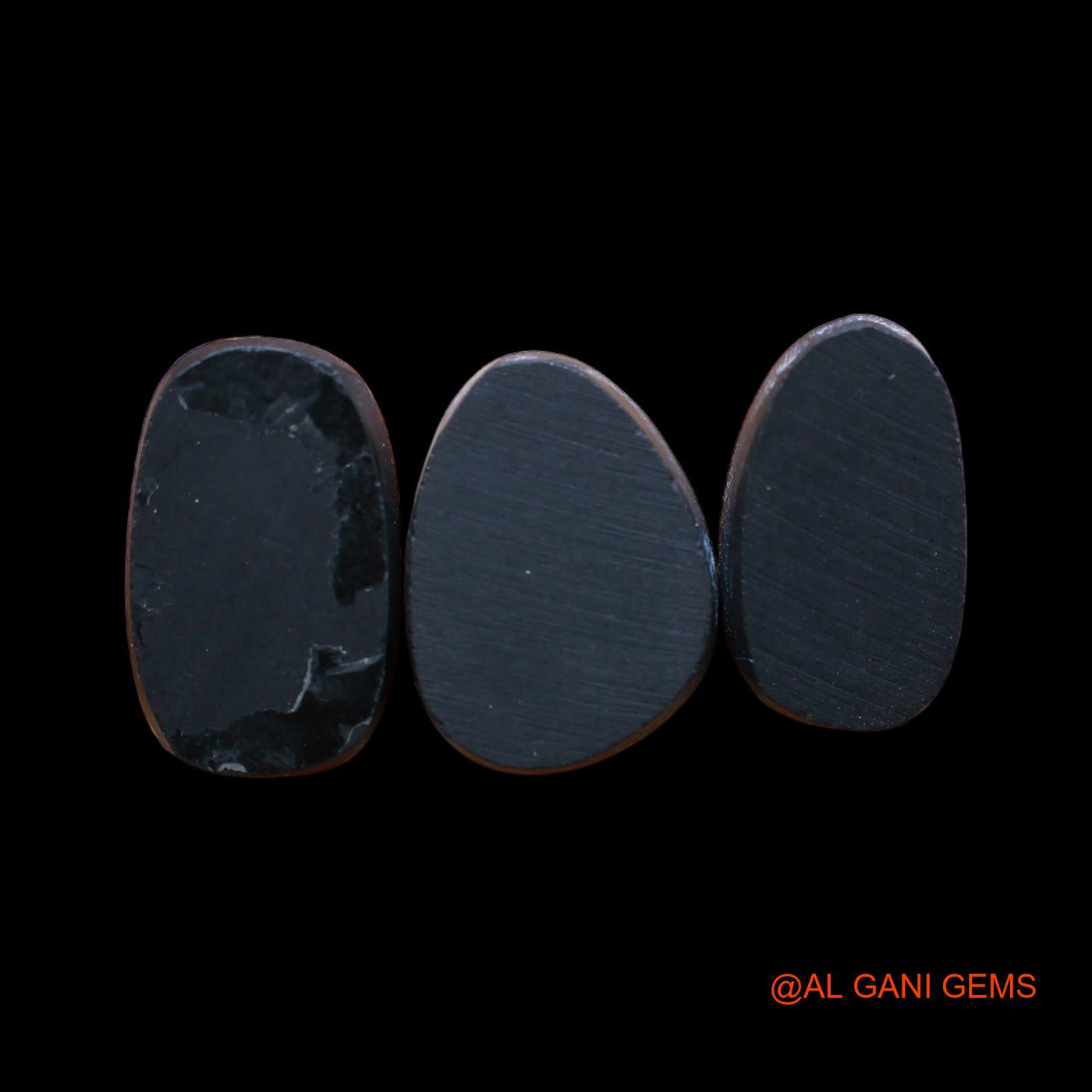 3 Pcs 20.00 Cts Lab-Created Australian Doublet Opal Loose Gemstone Mix Cabochon 9X16X3 mm TO 10X17X3 mm D-155