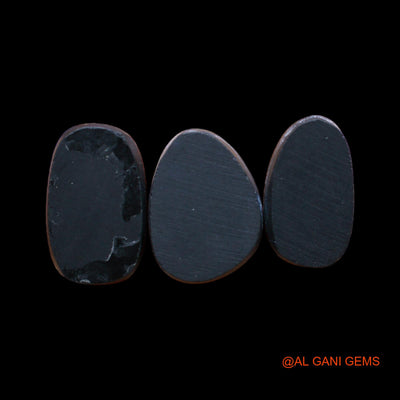 3 Pcs 20.00 Cts Lab-Created Australian Doublet Opal Loose Gemstone Mix Cabochon 9X16X3 mm TO 10X17X3 mm D-155