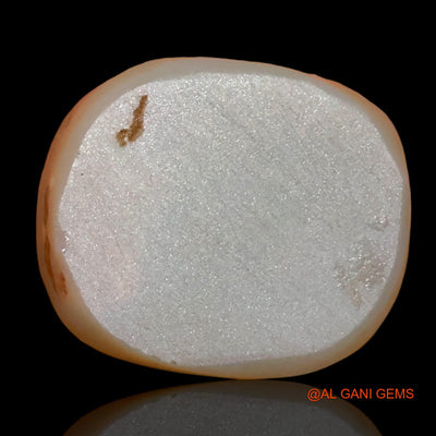 Lab-Created Untreated Doublet Opal Loose Gemstone Oval Cabochon From Australia 8.20 Cts 14x12x5 mm D-15
