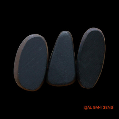 3 Pcs Lab-Created Doublet Opal Gemstone 14.00 Cts Loose Mix Cabochon From Australia 7X14X3 mm TO 7X16X3 mm D-164