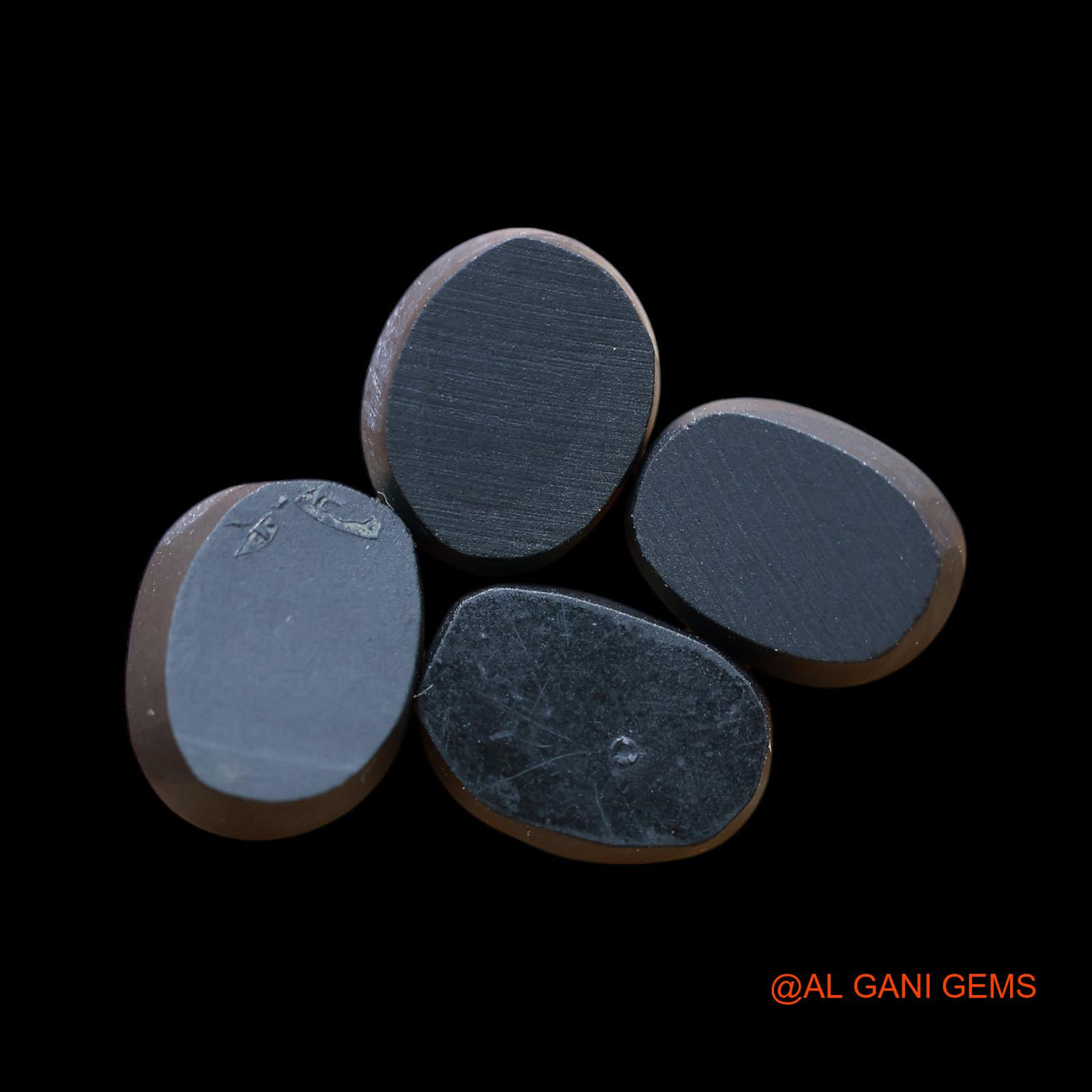 4 Pcs 22.00 Cts Lab-Created Australian Doublet Opal Loose Gemstone Mix Cabochon 9X13X3 mm TO 10X13X4 mm D-167