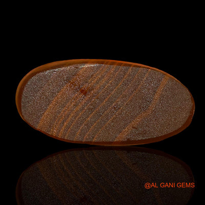 8.10 Cts Unheated Australian Doublet Opal Loose Gemstone Oval Cabochon Lab-Created 19x9x4 mm D-16
