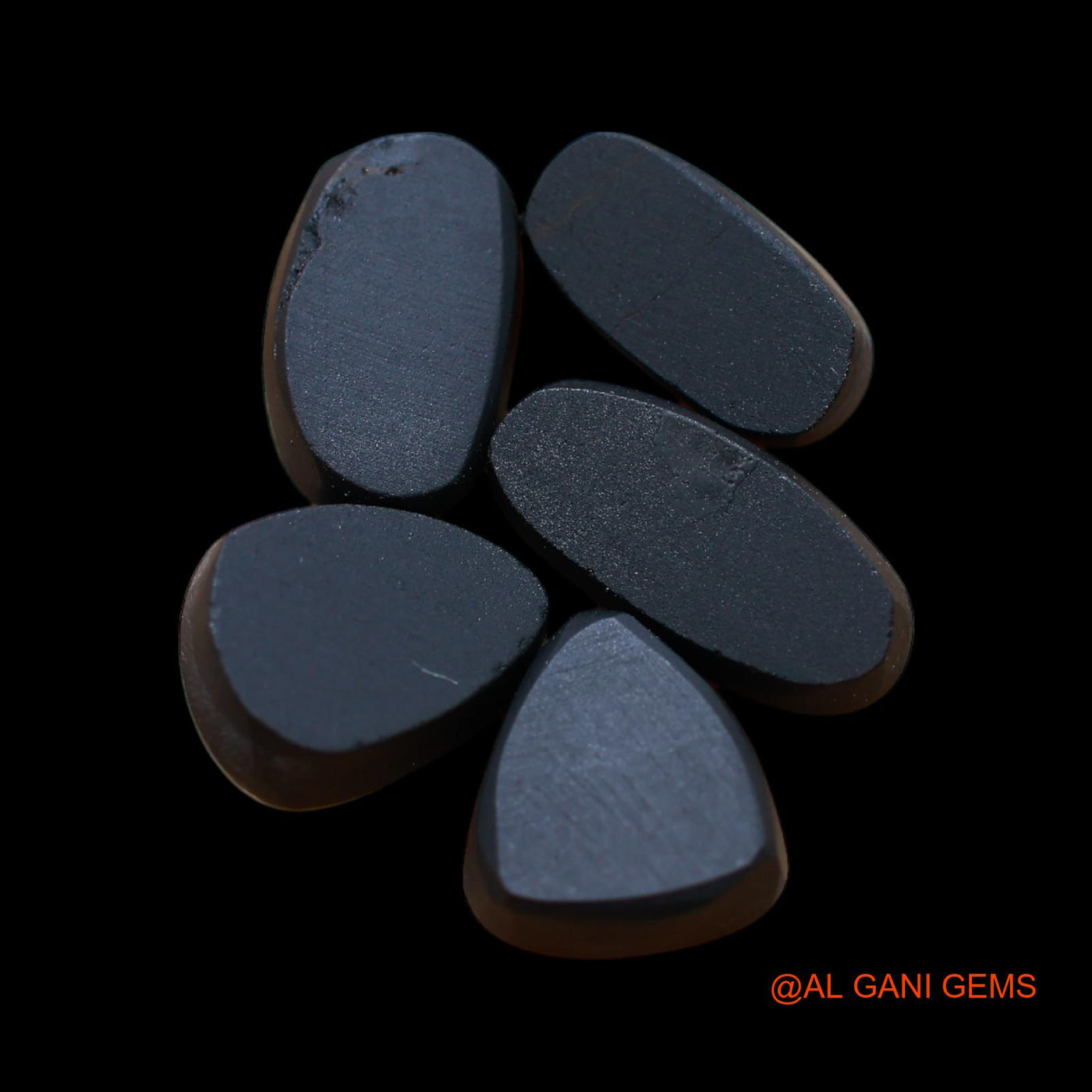 5 Pcs 19.00 Cts Lab-Created Doublet Opal Loose Gemstone Mix Cabochon Wholesale Lot 6X12X4 mm TO 6X14X4 mm D-171