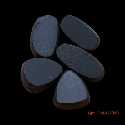 5 Pcs 19.00 Cts Lab-Created Doublet Opal Loose Gemstone Mix Cabochon Wholesale Lot 6X12X4 mm TO 6X14X4 mm D-171
