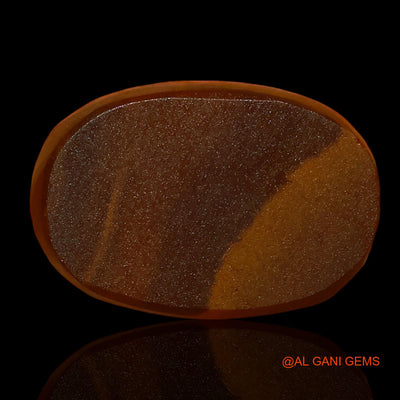 10.65 Cts Lab-Created Australian Doublet Opal Loose Gemstone Oval Cabochon 16x11x5 mm D-17