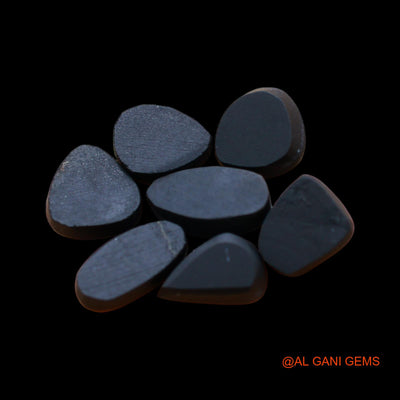 7 Pcs 13.00 Cts Lab-Created Doublet Opal Loose Gemstone Mix Cabochon Wholesale Lot 7X8X3 mm TO 8X10X4 mm D-184