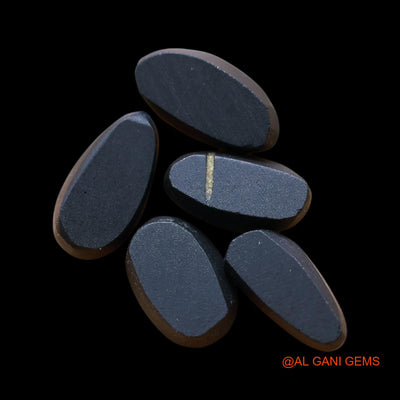 11.00 Cts Doublet Opal Loose Gemstone Mix Cabochon Lab-Created 5 Pcs Wholesale Lot 6X12X3 mm TO 7X10X3 mm D-185