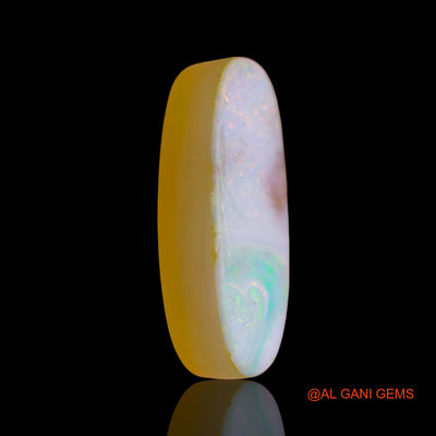 11.00 Cts Natural Australian Doublet Opal Loose Gemstone Oval Cabochon 23x11x5 mm D-194