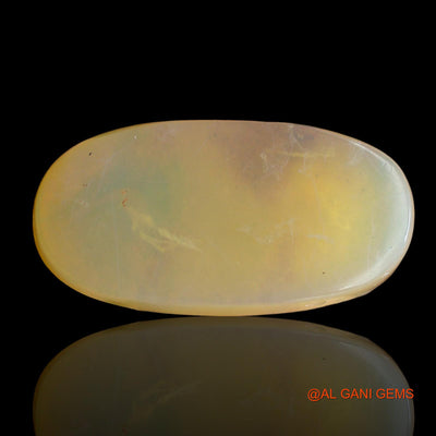 11.00 Cts Natural Australian Doublet Opal Loose Gemstone Oval Cabochon 23x11x5 mm D-194