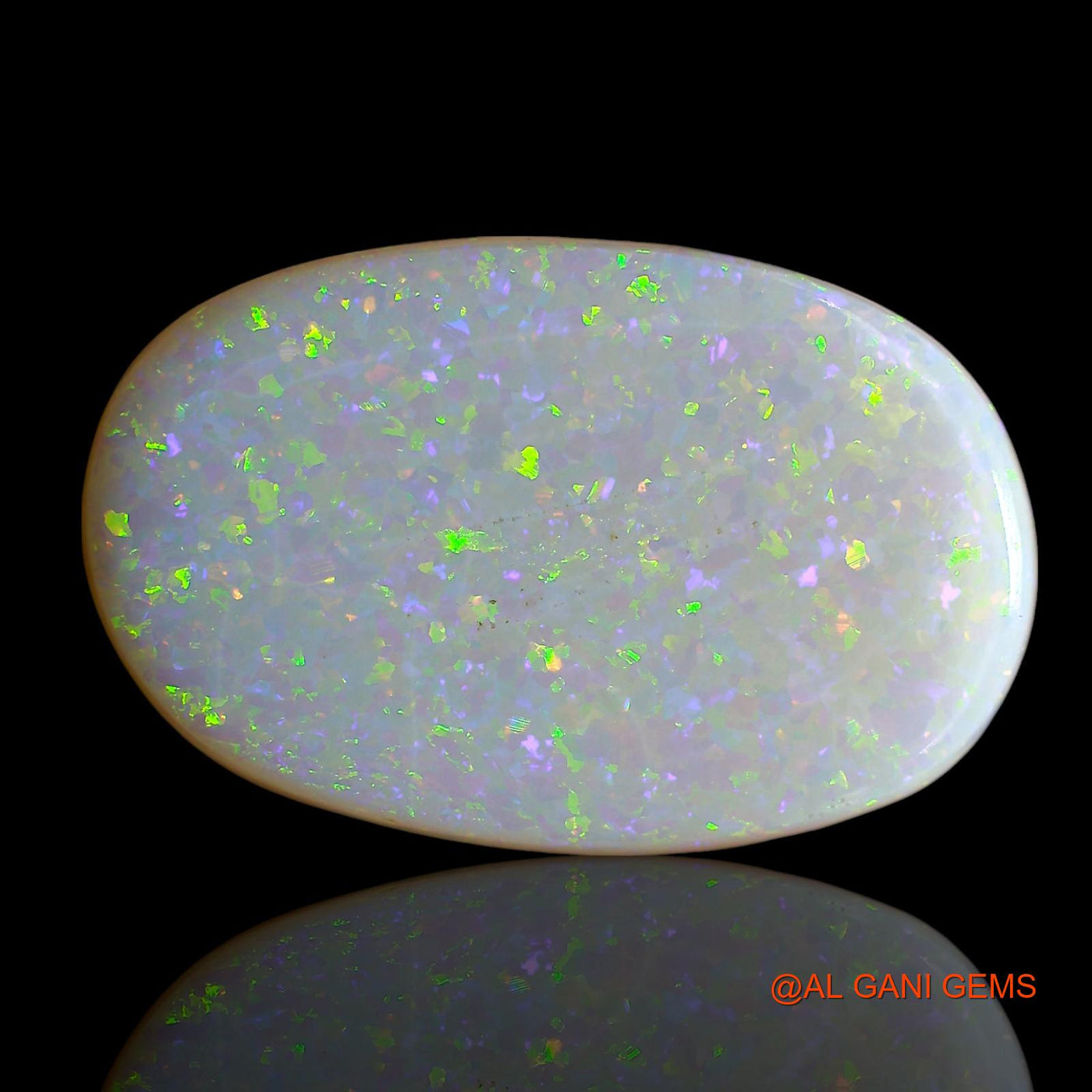 12.00 Cts Natural Australian Doublet Opal Loose Gemstone Oval Cabochon 21x13x5 mm D-195