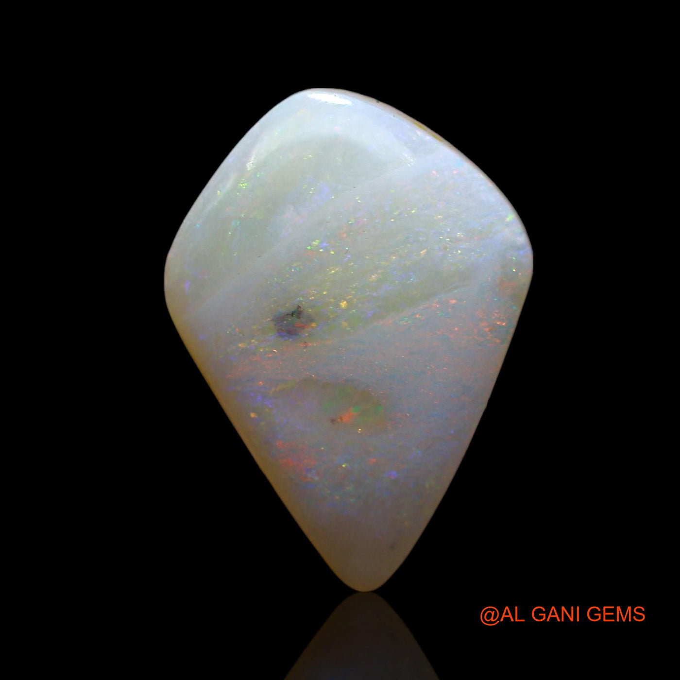 Natural Doublet Opal Gemstone 8.00 Cts Loose Fancy Cabochon From Australia 17x12x6 mm D-198