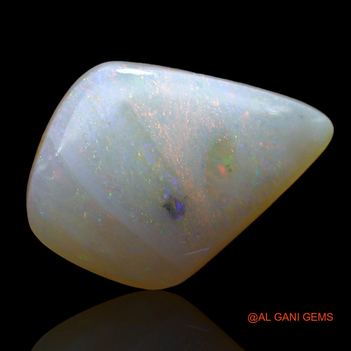 Natural Doublet Opal Gemstone 8.00 Cts Loose Fancy Cabochon From Australia 17x12x6 mm D-198