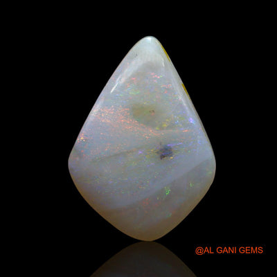 Natural Doublet Opal Gemstone 8.00 Cts Loose Fancy Cabochon From Australia 17x12x6 mm D-198