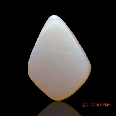 Natural Doublet Opal Gemstone 8.00 Cts Loose Fancy Cabochon From Australia 17x12x6 mm D-198