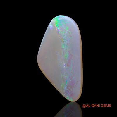 4.00 Cts Natural Australian Doublet Opal Loose Gemstone Fancy Cabochon 18x9x3 mm D-199